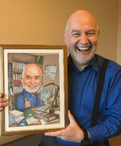 карикатура по снимка на клиент