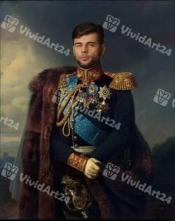 креативен подарък портрет по снимка за мъж