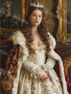 Портрет на жена като кралица