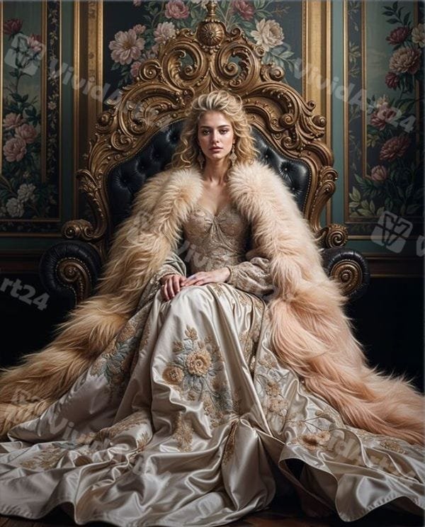 portret-po-snimka-kato-kralica Портрет по снимка като кралица