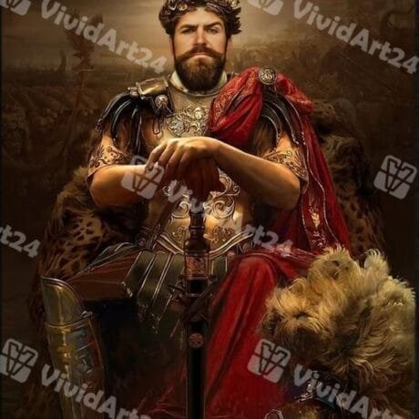 Кралски Портрет на Мъж по Снимка