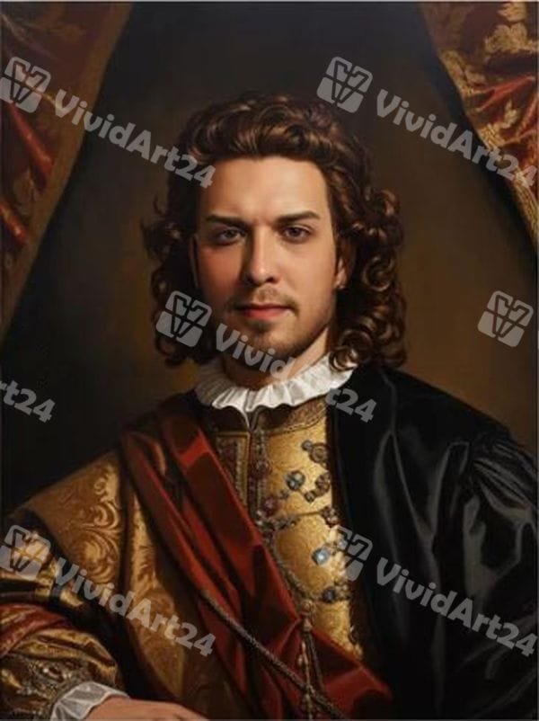 kralski-portret-za-myj-za-podaryk Кралски портрет за мъж за подарък