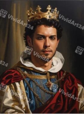 Снимка на канава като крал за мъж