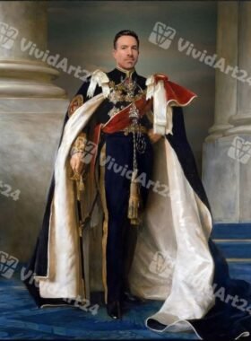 Портрет на мъж облечен в доспехи