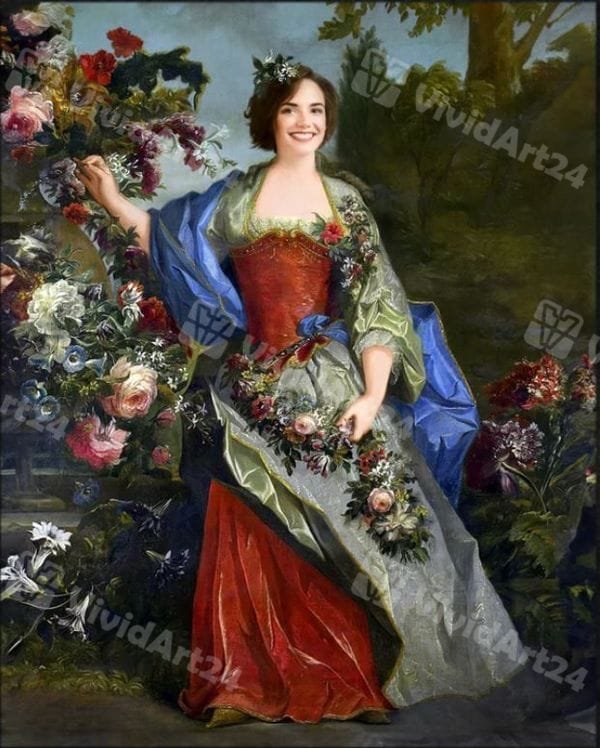 blagorodnicheski-stil-portret-za-jena Благороднически стил портрет за жена