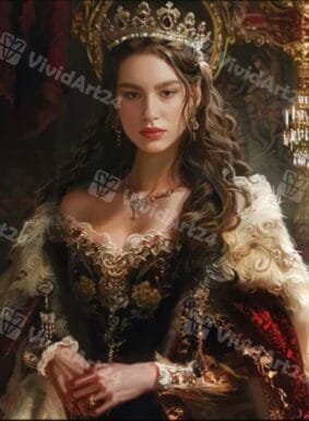 Нежен портрет подарък за жена