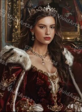 Красив портрет на жена по снимка