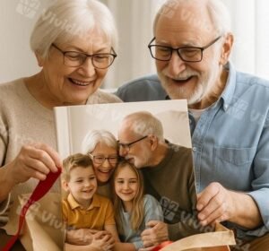 печат на канава семейна снимка