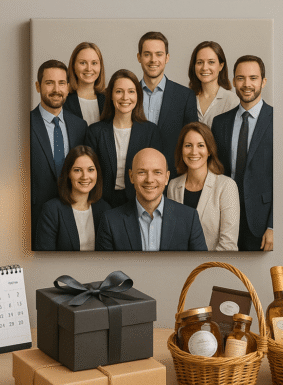 корпоративен подарък по снимка