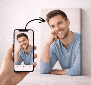 перфектния подарък за мъж - картина по негова снимка